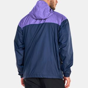 Custom Logo Winter Waterproof Zip up Hooded Outdoor <b>Jackets</b> Street wear Zip Up Polyester Lightweight Windbreaker <b>Jacket</b> - Product Image 5