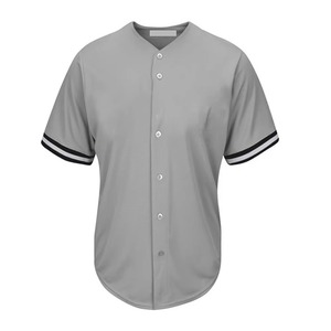 Conjunto de uniforme de béisbol y softbol hecho a medida, nuevo diseño, transpirable, manga corta, impresión por sublimación, camisetas, pantalones de fábrica - Product Image 2