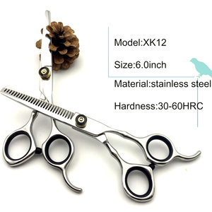 Ensemble de ciseaux à cheveux professionnels personnalisés pour coiffure 2025 Ciseaux droits et amincissants de 6 pouces Ciseaux de coiffeur + peigne + kits - Product Image 2