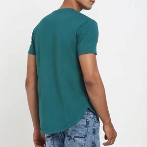 T-shirt pour homme de haute qualité, personnalisé, lourd, OEM, imprimé, coupe ajustée, col rond, vente chaude, couleur unie, pour homme - Product Image 1