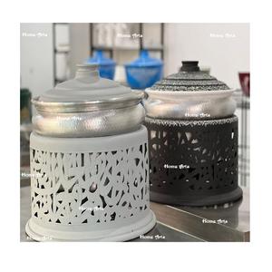 Juego de 3 platos para servir de forma redonda con plato para servir buffet de comida de aluminio de la más alta calidad para uso doméstico en hoteles - Product Image 3