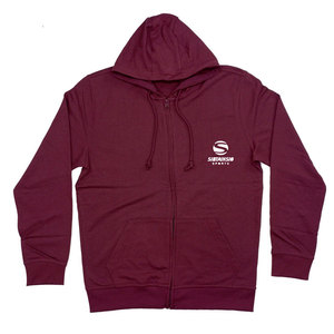 Sweat à capuche uni gris OEM pour hommes Coupe régulière Sweat à capuche zippé classique Mélange lourd Sweat à capuche zippé classique - Product Image 3