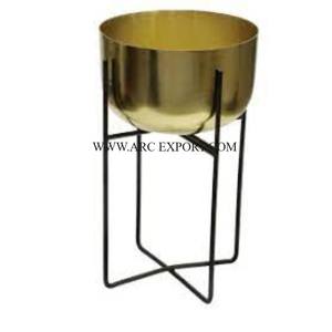 Lot de 2 différentes tailles élégantes jardinières en métal antique lot de 2 pots d'intérieur pour terrasses, balcons et accessoires de jardin - Product Image 4