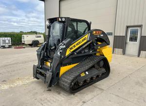 Livraison gratuite Nouveau chargeur sur chenilles New Holland C337 homologué CE EPA, hydraulique à haut débit, cabine HVAC, contrôle de la conduite, 244 heures - Product Image 3