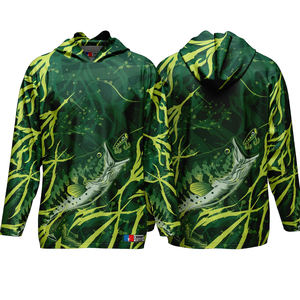Camisetas con Capucha para Hombre OEM 2026, Camisetas de Pesca con Protección Solar y Máscara, Manga Larga, UPF 50, Camisetas de Senderismo con Capucha Refrescante - Product Image 1
