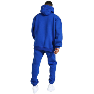 Nouveaux survêtements d'hiver 2025 avec taille élastique, strass, polaire respirant, ensembles deux pièces personnalisés pour hommes - Product Image 4