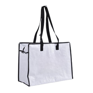 Vente en gros de sacs à provisions tissés en PP sac cadeau de supermarché réutilisable sacs en polypropylène recyclé - Product Image 6