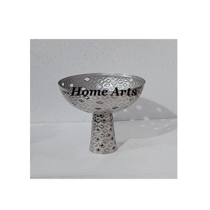 Highest Quality Aluminium Chocolate Bowl Latest Design Round Shape <b>Dessert</b> Dates Serving Bowl For Sale - Product Image 1