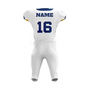 Uniforme de Fútbol Americano Transpirable de Alta Calidad con Colores y Logotipo Personalizados - Product Image 3
