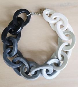 ESCUDO HECHO A MANO LA MEJOR CALIDAD ENLACES DE CADENA DE RESINA DISPONIBLES TODOS LOS TAMAÑOS y Todos los colores la cadena de resina Precio de comercialización - Product Image 1