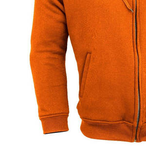 Nouveau gros personnalisé blanc sweat à capuche zippé 100% coton de qualité supérieure tissu respirant hommes femmes unisexe sweat à capuche zippé - Product Image 4