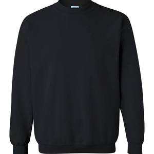 เสื้อสเวตเชิ้ตคอกลมสีพื้นเรียบง่ายสำหรับผู้ชาย แขนยาว ผ้าฟลีซ - Product Image 1