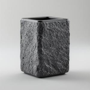 Porte-brosse à dents décoratif en métal pour salle de bain avec un design durable et écologique pour une organisation améliorée et des intérieurs élégants - Product Image 1