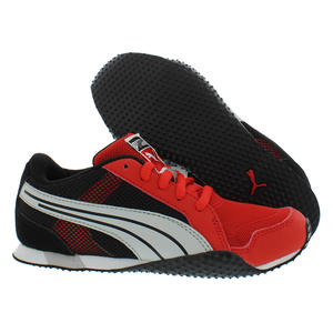 Zapatos Puma H-Mesh Jr para Niños Color: Rojo/Negro/Gris 100% Auténticos - Product Image 5