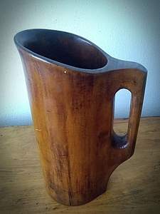 Tasse en bois faite à la main de Style nordique tasse en bois naturel Portable pour café thé et lait Design classique pour Camping cadeaux d'affaires - Product Image 3