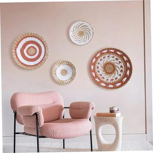 Jute Rope Handicraft Seagrass <b>Wall</b> <b>Hanging</b> Woven Decorative <b>Hanging</b> <b>Wall</b> <b>Basket</b> Decor Oversized <b>Wall</b> Decor <b>Basket</b> Set of 7 - Product Image 5