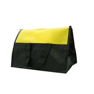 Vente en gros de sac isotherme pour le déjeuner avec logo personnalisé non tissé avec fermeture à glissière sac isotherme pour pique-nique avec impression alimentaire à usage industriel - Product Image 1