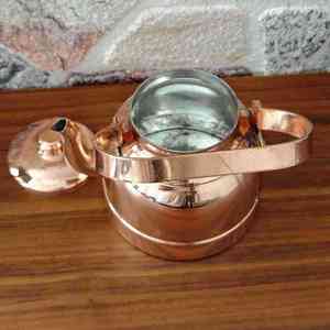 Top Selling Cast Iron Kettle Indian Manufacture Kettle Arab Tea Pot Design & Crafted with High Quality Copper Kettle - Product Image 2