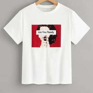 Camisetas de algodón transpirable OEM para Hombre | Camisetas de punto de manga corta ecológicas personalizadas 100% con serigrafía y estilo de ajuste regular - Product Image 5