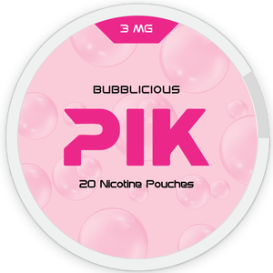 ซองพลังงาน 6MG Bubblicious แบบสนูส ปราศจากน้ำตาล สำหรับเพิ่มสมาธิและความทนทาน - Product Image 5