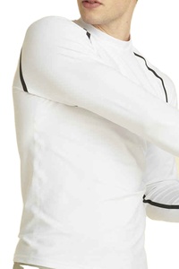 Alta calidad MMA Rash Guard 4 vías estiramiento Atlético compresión desgaste sublimación completa Ajuste del cuerpo tela de protección larga Rash Guard - Product Image 4