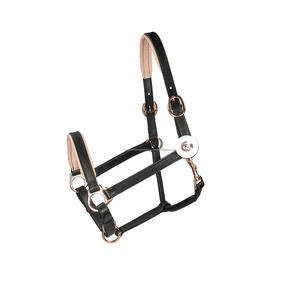 Licou de cheval en cuir de style selle anglaise de haute qualité-Conception anatomique durable Tailles et logo personnalisables - Product Image 4