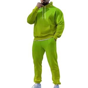 Conjuntos Deportivos Personalizados de Invierno con Capucha, Sublimados, Lavado Ácido, Color Sólido, Ligeros, de Secado Rápido y Transpirables para Hombre - Product Image 4