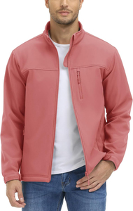 Veste Softshell Ascent, camouflage terre, résistante à l'eau, respirante, résistante à l'usure, capuche fixe, vente en gros de vestes Softshell pour hommes - Product Image 3