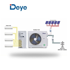 Condizionatore d'Aria Solare Multizona Deye 36000Btu 4Hp 3 Tonnellate, Ibrido <span class=keywords><strong>AC</strong></span>/<span class=keywords><strong>DC</strong></span>, Montaggio a Parete - Product Image 1