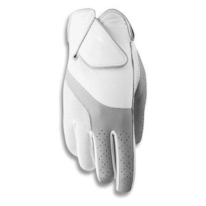 Couleurs personnalisées en cuir véritable respirant antidérapant imperméable gaucher droitier poignées hommes femmes vêtements de sport gants de golf - Product Image 3