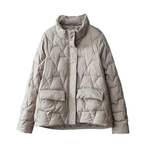 Nueva chaqueta ultraligera para mujer para primavera Otoño, Abrigo acolchado con cuello levantado, forro de nailon, chaqueta cálida de invierno estampada transpirable - Product Image 6