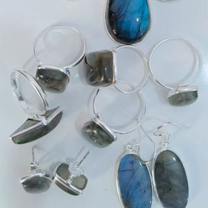 Anillo de declaración de piedras preciosas, joyería de cóctel de Plata de Ley 925, compromiso de promesa, regalo de aniversario de boda - Product Image 1