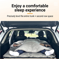 Lit de camping pliable en alliage d'aluminium pour SUV, idéal pour le coffre de voiture, pour le camping en voiture