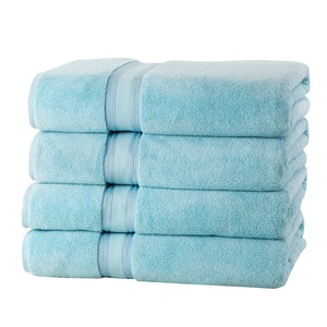 Serviettes Dobby en vrac fabriquées au Pakistan avec un mélange de coton durable, personnalisation OEM ODM et support quantité minimale de commande pour spa et hôtel - Product Image 3