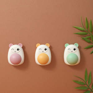 Balles de catnip en plastique écologiques populaires, style dessin animé mignon, sucettes tournantes amusantes, jouets pour chats - Product Image 4