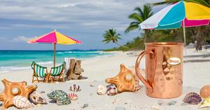 Hammered Copper <b>Mugs</b> for Moscow Mules - 14 Oz Size Mule Copper Straight <b>Mug</b> 100% Pure Copper <b>Mug</b>/Cup <b>Large</b> Gift Design - Product Image 4