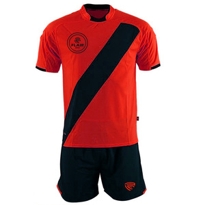 Maillots de football personnalisés de qualité supérieure, respirants et confortables, service OEM, pour hommes adultes, coupe automatisée courte - Product Image 2