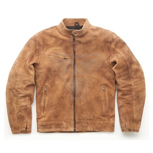 Veste en cuir pour l'hiver, veste de motard en cuir 100% OEM, coupe-vent en cuir véritable pour hommes, vestes de moto en cuir pour hommes - Product Image 1