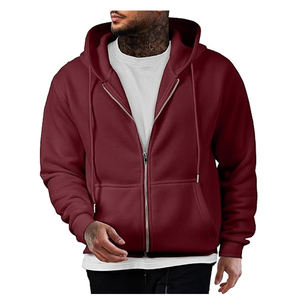 Sweatshirts unisexes à col montant et demi-fermeture éclair en coton 350 GSM Impression numérique en polaire lourde avec logo personnalisé pour la saison de printemps - Product Image 1