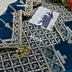 ชุดปากีสถานที่ดูดีชุด2024สำหรับผู้หญิงคอลเลคชั่นฤดูร้อน - Product Image 2