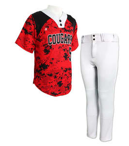 Uniforme de béisbol de bajo precio para unisex de Pakistán hizo conjuntos de uniformes de béisbol de la mejor calidad - Product Image 3