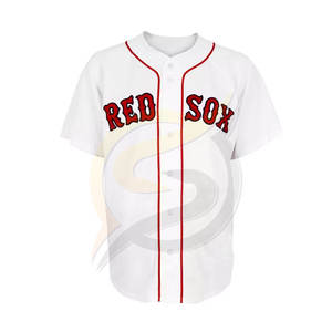 Camisetas de béisbol con botones personalizados, diseños personalizados con nombres de equipos y nombres de jugadores - Product Image 3