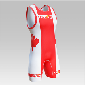 Custom Stretch Fit <b>Men</b> Wrestling <b>Singlet</b> Breathable Quick Dry Anti-Wrinkle Martial Arts Training Wear Spandex/Polyester Custom - Product Image 2