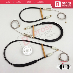 ชุดซ่อมมอเตอร์กระจกหน้าต่างด้านหน้าขวา รุ่น BWR1212 สำหรับรถยนต์ซีรีส์ 5 E60 E61 ปี 2003-2010 แบบ 4/5 ประตู รหัสอะไหล่ 51337184384 - Product Image 2
