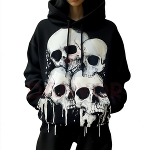 Sweat-shirt à capuche en molleton pour homme en gros, manches longues, simple, streetwear, design personnalisé, sweat-shirt pour homme - Product Image 1