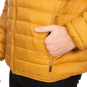 Chaqueta Acolchada con Capucha para Hombre, Ligera, Cálida, Aislante, Cortavientos, Transpirable, para Exteriores, Senderismo, Viajes, Uso Casual - Product Image 4