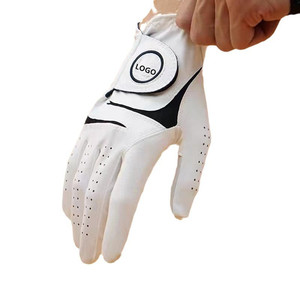 Guante de Golf para mujer Impermeable Antideslizante Piel de oveja OEM Cabretta Sport Guantes de Golf Cuero transpirable y Material de PU para uso manual - Product Image 6