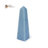 El mejor trabajo artesanal de piedra de obelisco de celestita peruana Natural 100% para la relajación del amor y el regalo de Good Energy Vibe de Perú