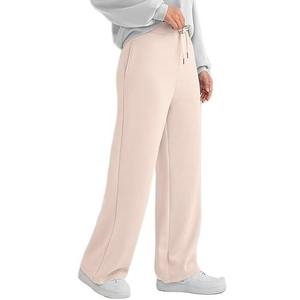 Pantalon large à jambe large pour femme, hiver, devant plat, décontracté, coupe ample, 100% coton, imperméable, mode, vêtements de tous les jours - Product Image 6