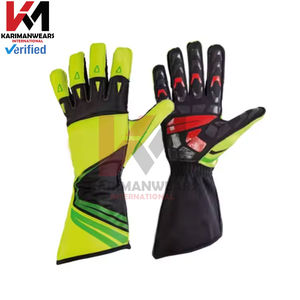 Gants de karting multicolores avec logo personnalisé, pour hommes et femmes, respirants, flexibilité premium, avec une adhérence et une durabilité améliorées - Product Image 2